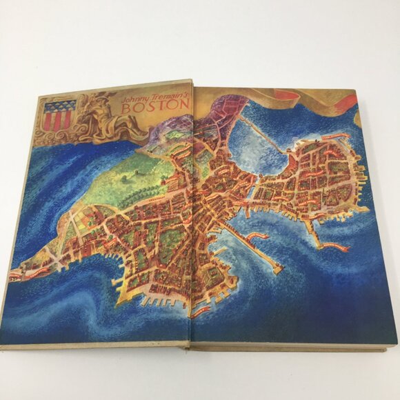 1943 Edition Johnny Tremain by Ester Forbes Hardbound Book - Picture 3 of 15